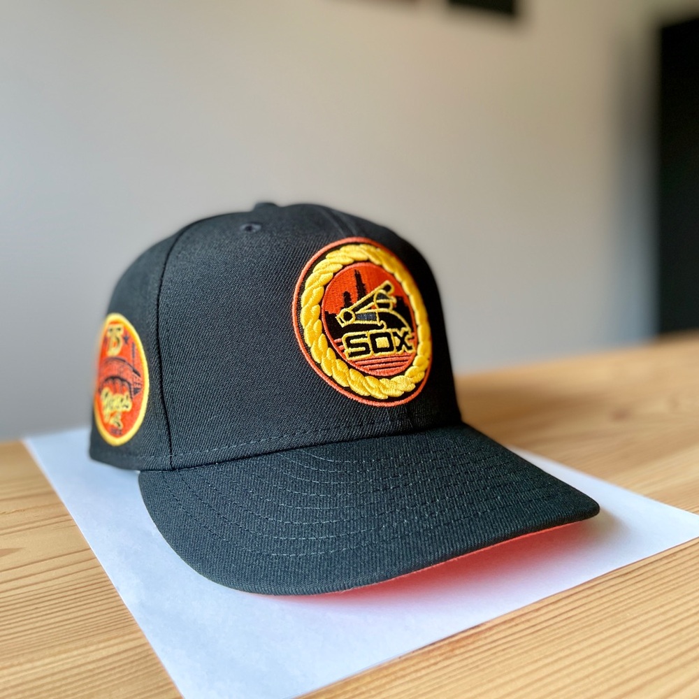 Chicago White Sox 1976-1990 Primary Logo 59FIFTY Fitted Cap